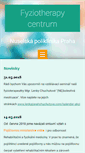 Mobile Screenshot of fyziotherapy.eu