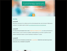 Tablet Screenshot of fyziotherapy.eu